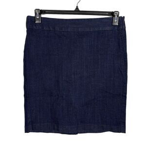 Tommy Hilfiger Dark Wash Denim Jean Pencil Skirt Women's Size 6